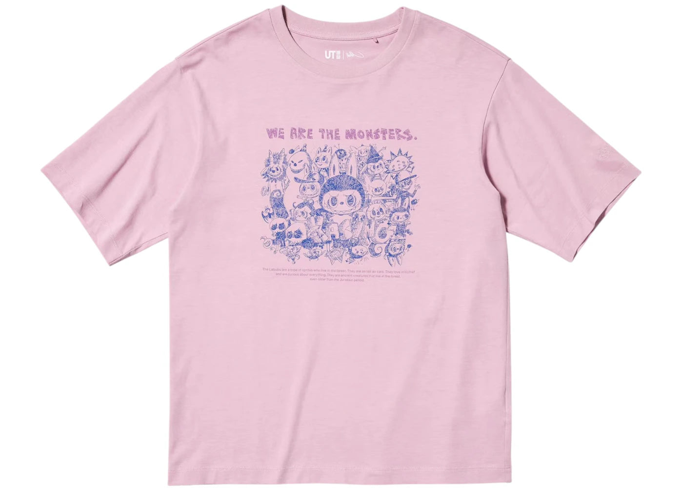 Uniqlo x POP MART UT Graphic 485521 US Exclusive T-shirt Light Purple