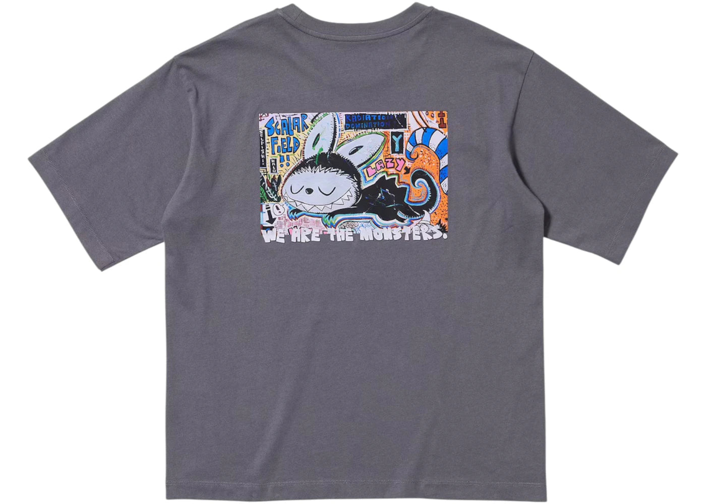 Uniqlo x POP MART UT Graphic 485522 US Exclusive T-shirt Dark Grey
