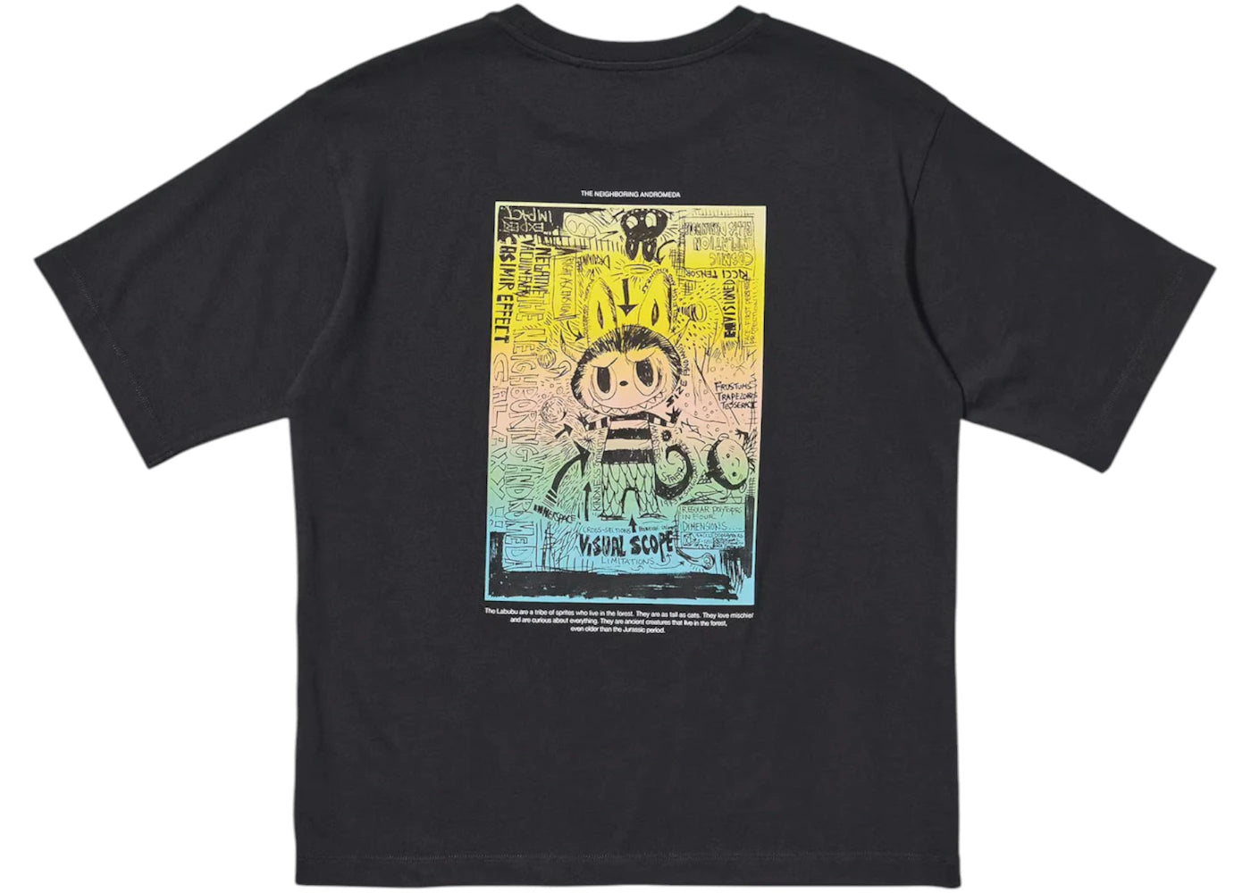 Uniqlo x POP MART UT Graphic 485523 US Exclusive T-shirt Black