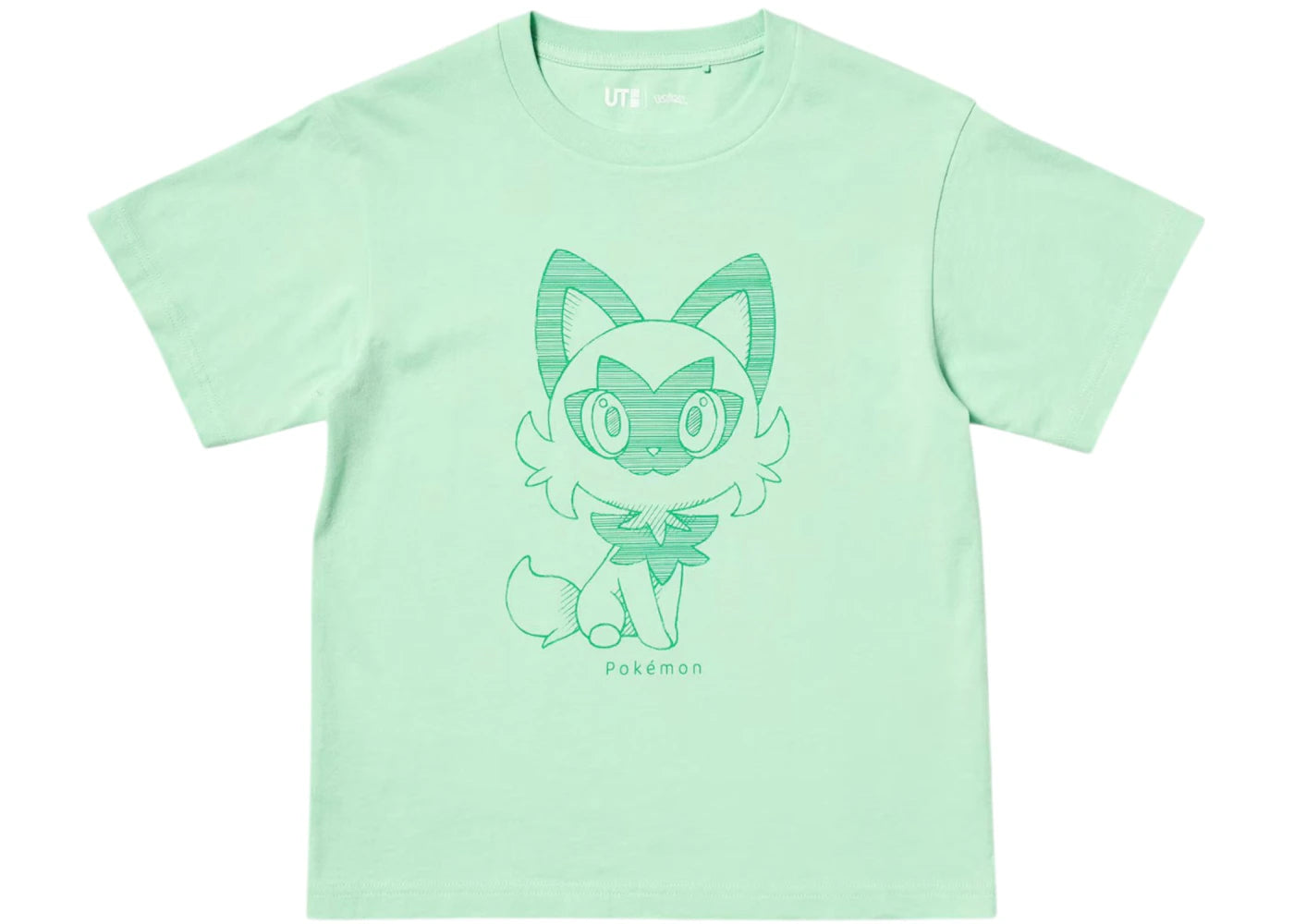 Uniqlo x Pokemon Kids UT Graphic T-shirt Green