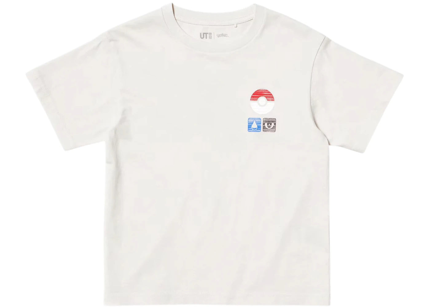 Uniqlo x Pokemon Kids UT Graphic T-shirt Natural