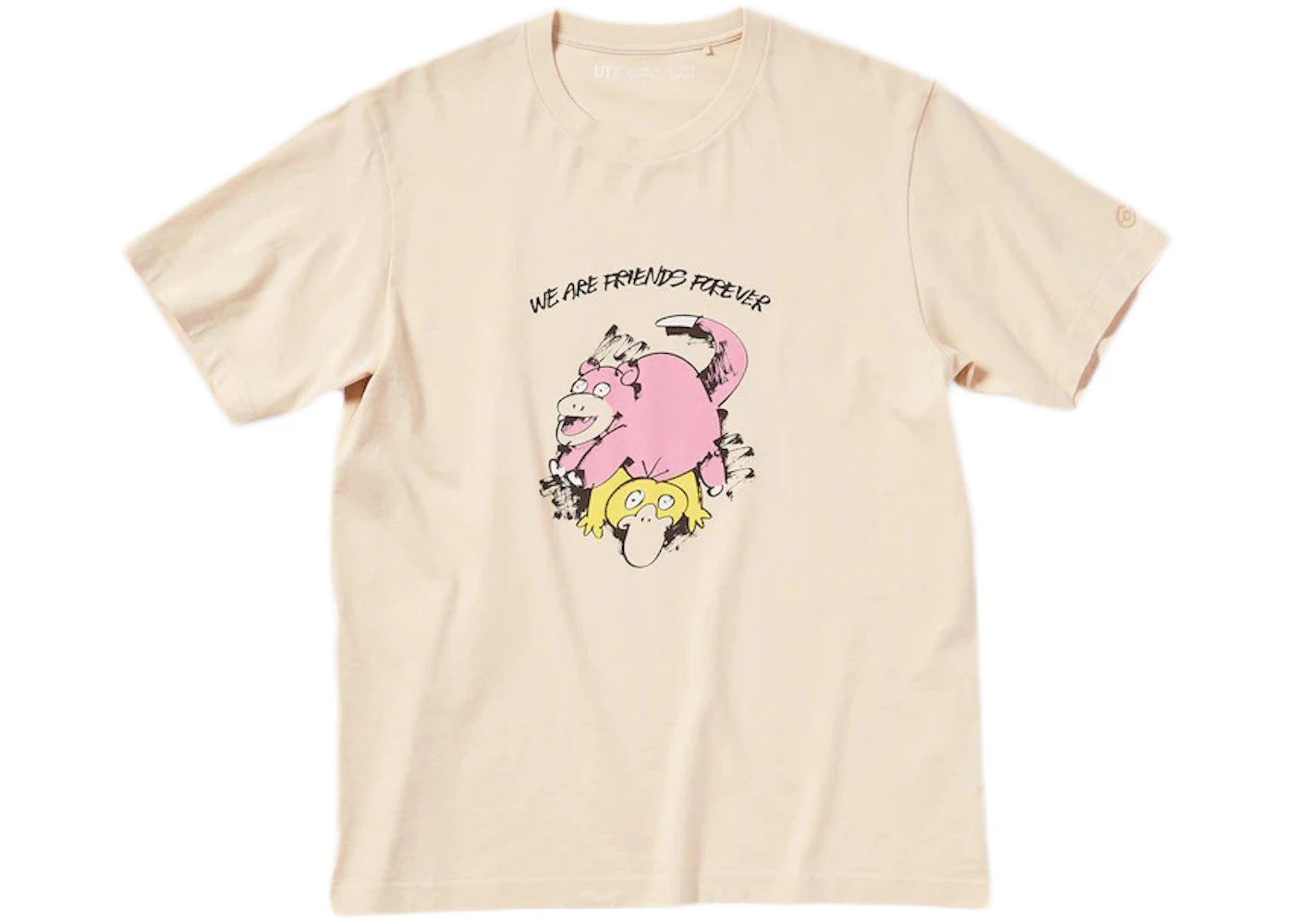 Uniqlo x Pokemon x James Jarvis Friends Forever T-shirt Natural