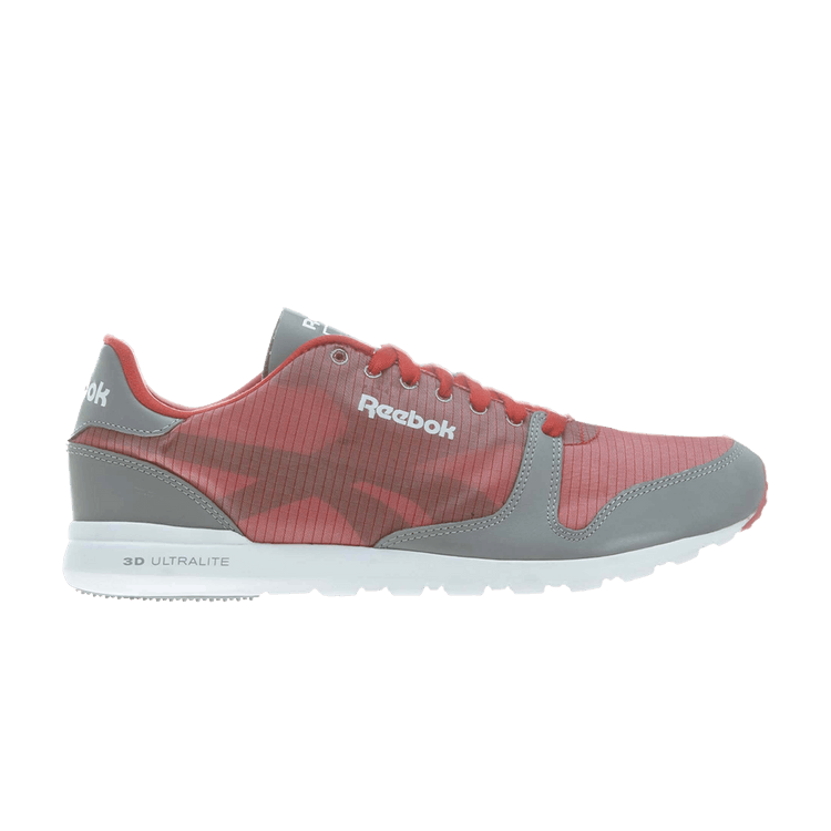 Reebok Classic Leather Clean Ultralite Pkbl Red/ White