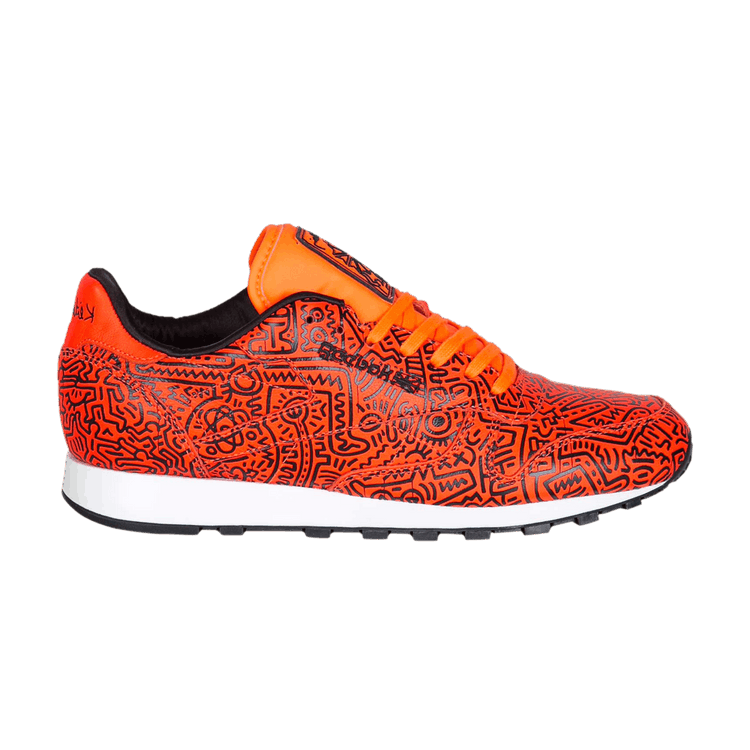 Reebok Classic Leather Lux Keith Haring Neon Sign