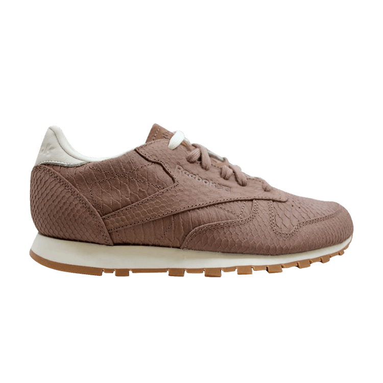 Reebok Classic Leather Clean Exotics Taupe/Chalk (Women's)