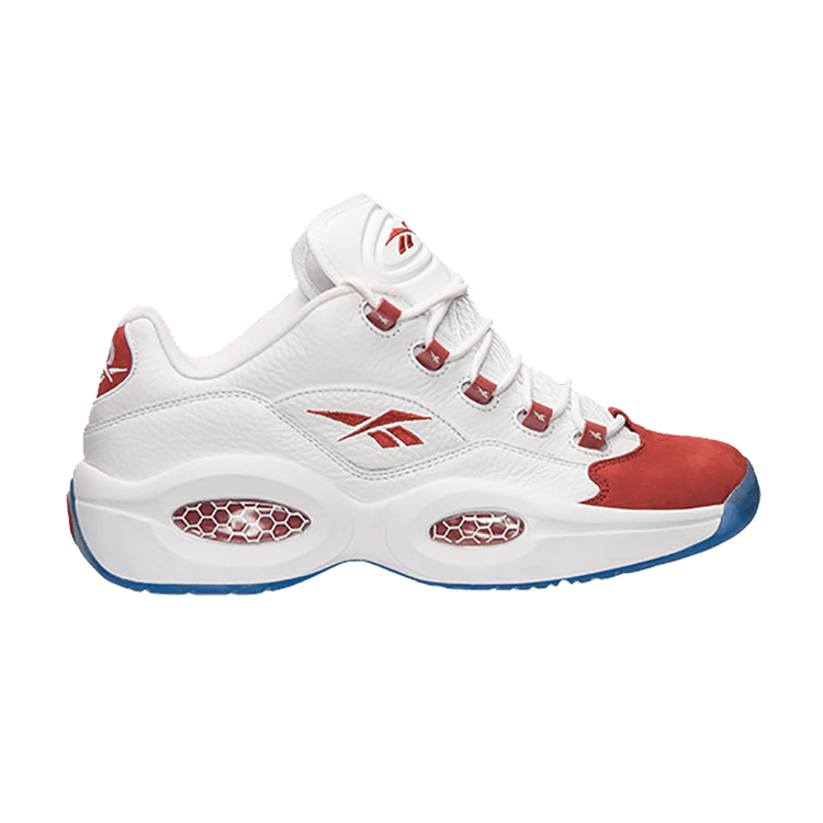 Reebok Question Low White Red Ice