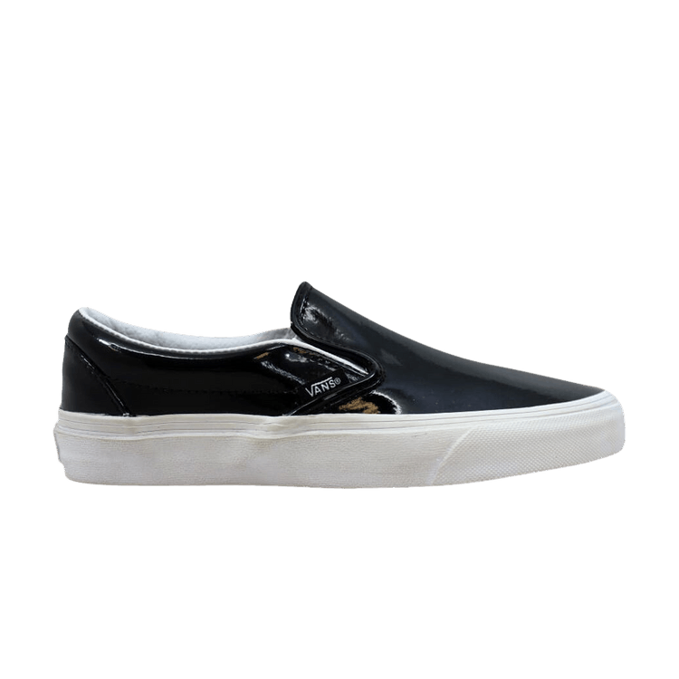 Vans Classic Slip-On Tumble Patent Black