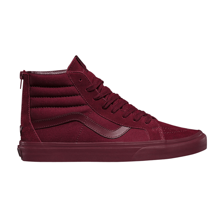Vans SK-8 Hi Reissue Zip Monochrome Port Royale Suede
