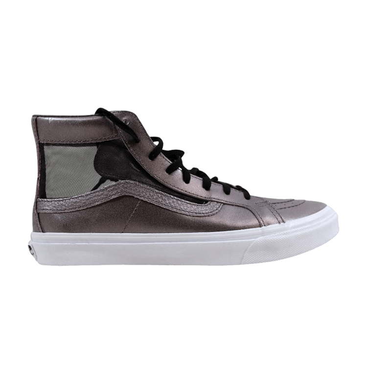 Vans Sk8 Hi Slim Cutout Mesh Metallic Thistle Purple