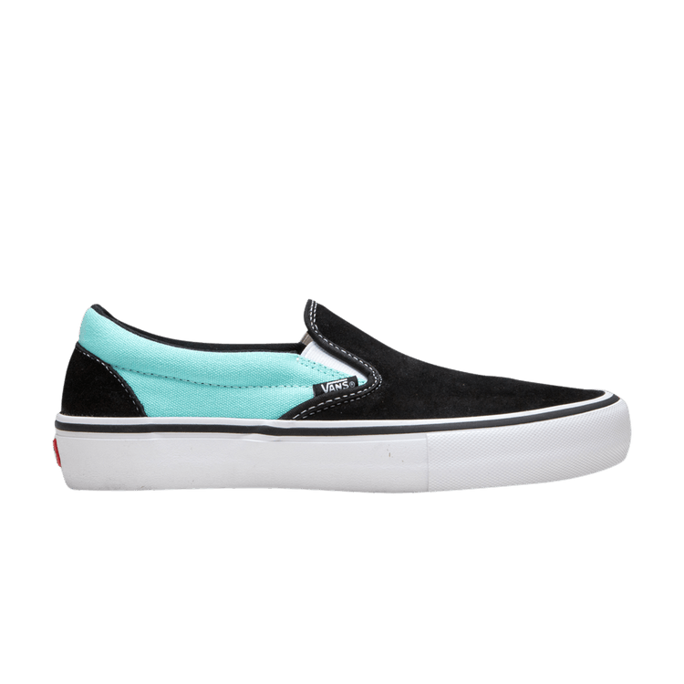 Vans Slip-On Asymmetry Black Blue Rose