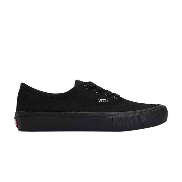 Authentic Kicks Vans Authentic Pro Black – Side Kicks