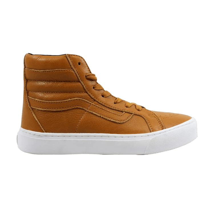 Vans SK8 Hi Cup Gold Leather