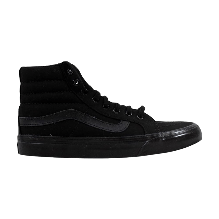 Vans SK8 Hi Slim Metallic Glitter Black