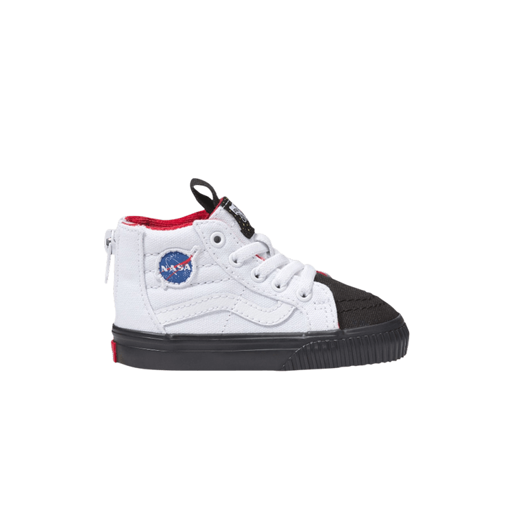 Vans Sk8-Hi Zip NASA Space Voyager True White (TD)