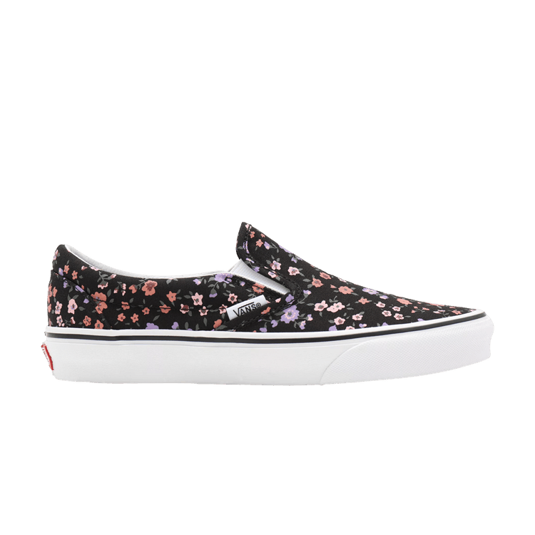 Vans Classic Slip-On Black Floral (Women's)