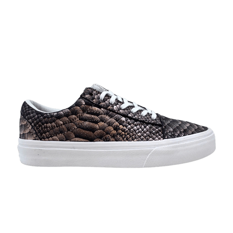 Vans Old Skool Metallic Snake Rose Gold
