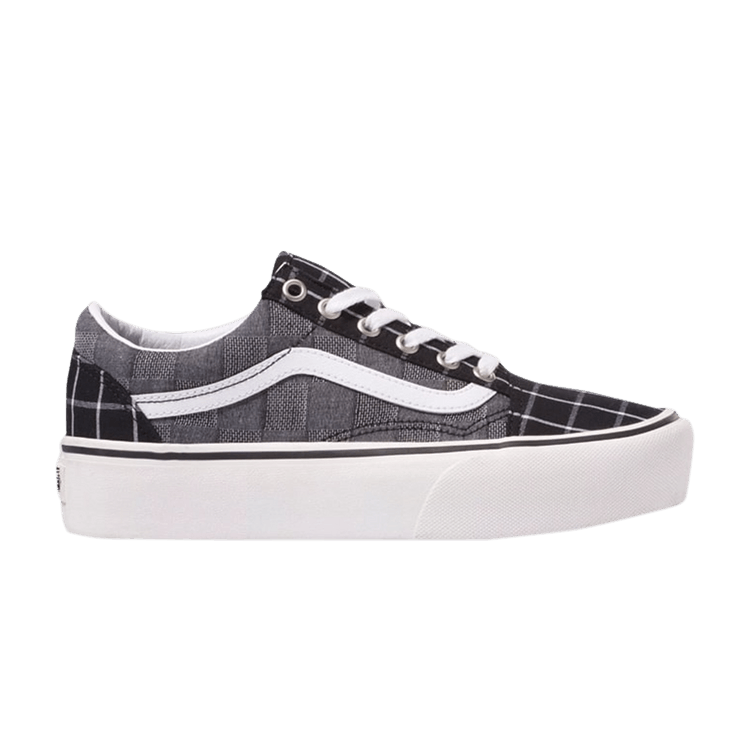 Vans Old Skool Platform Woven Check