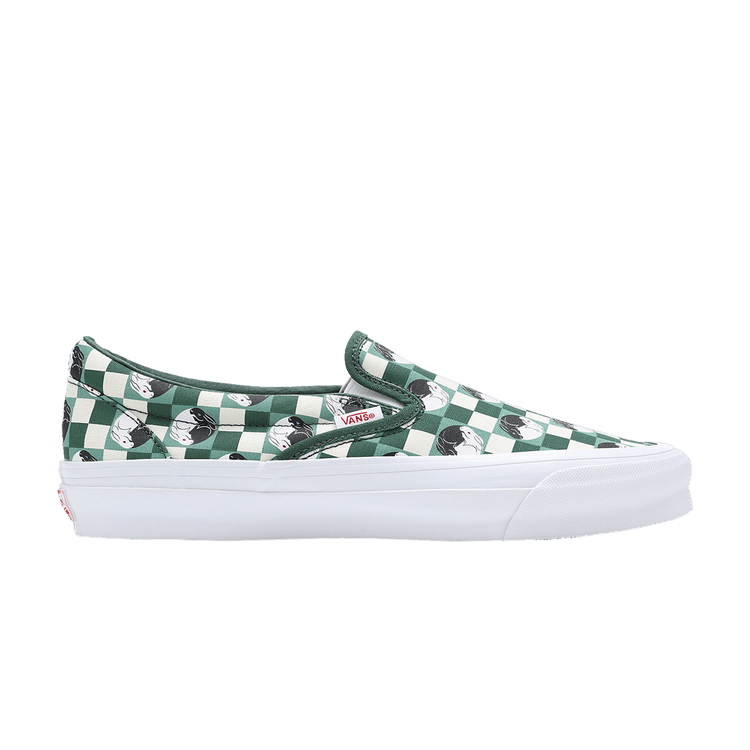 Vans OG Classic Slip-On LX Year of The Rabbit Green