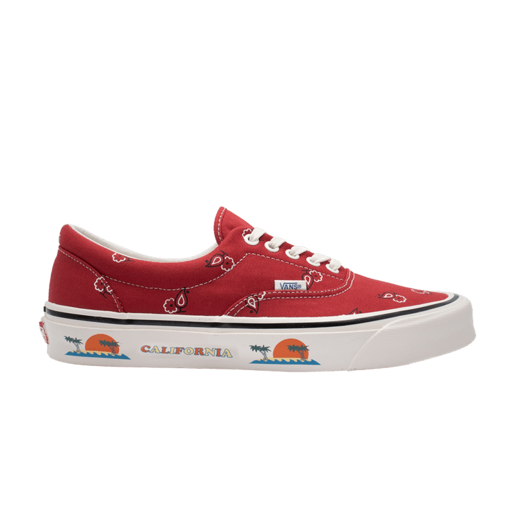 Vans OG Era Paisley Red