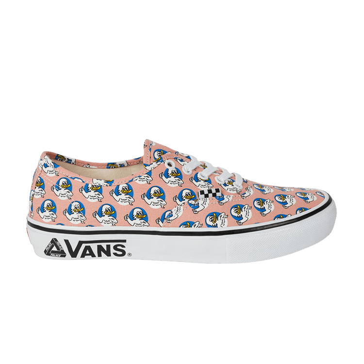 Vans Skate Authentic Palace Jeremy the Duck Black Salmon