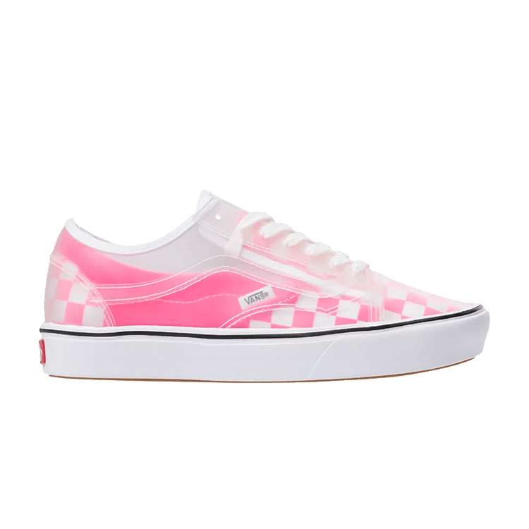 Vans ComfyCush Slip-Skool Checkerboard Knockout Pink