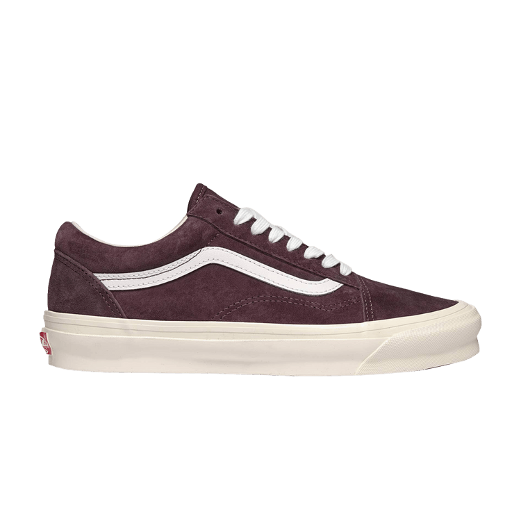Vans Vault OG Old Skool LX Pig Suede Wine