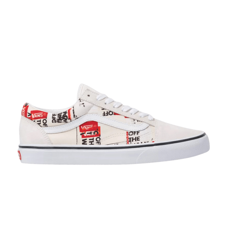 Vans Old Skool True White Packing Tape