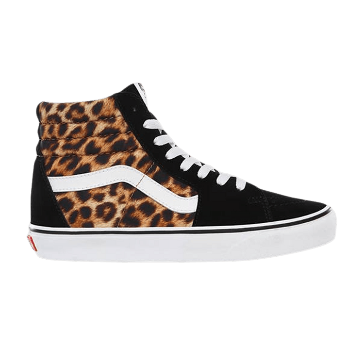 Vans Sk8-Hi Leopard Black White