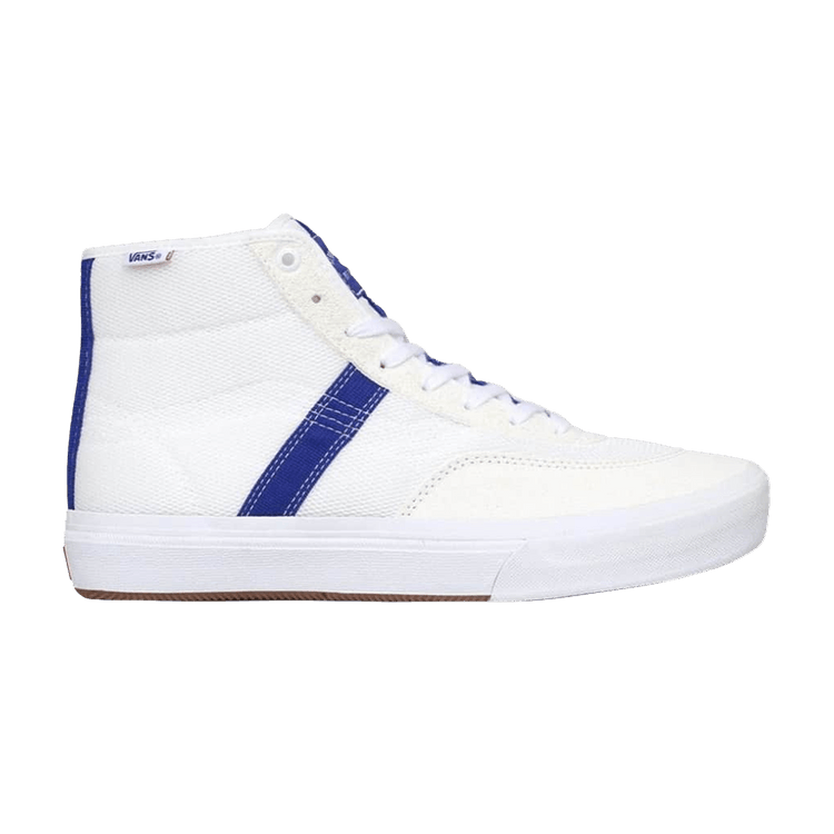 Vans Crockett High Quasi Skateboards White