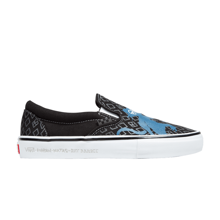 Vans Classic Slip-On Krooked By Natas For Ray Black