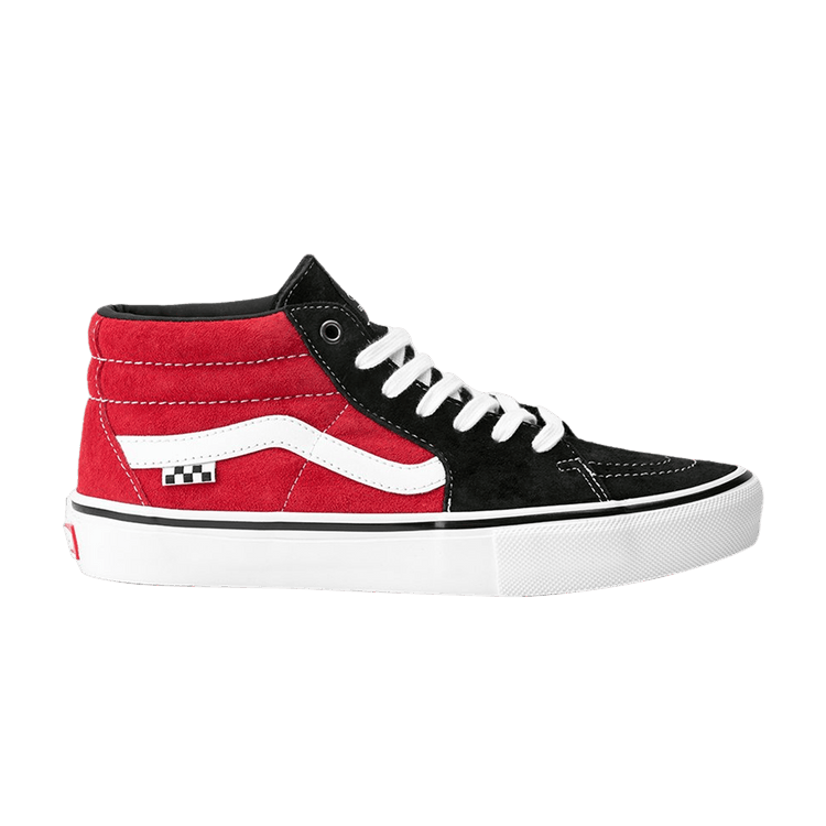 Vans Skate Grosso Mid Black Red White