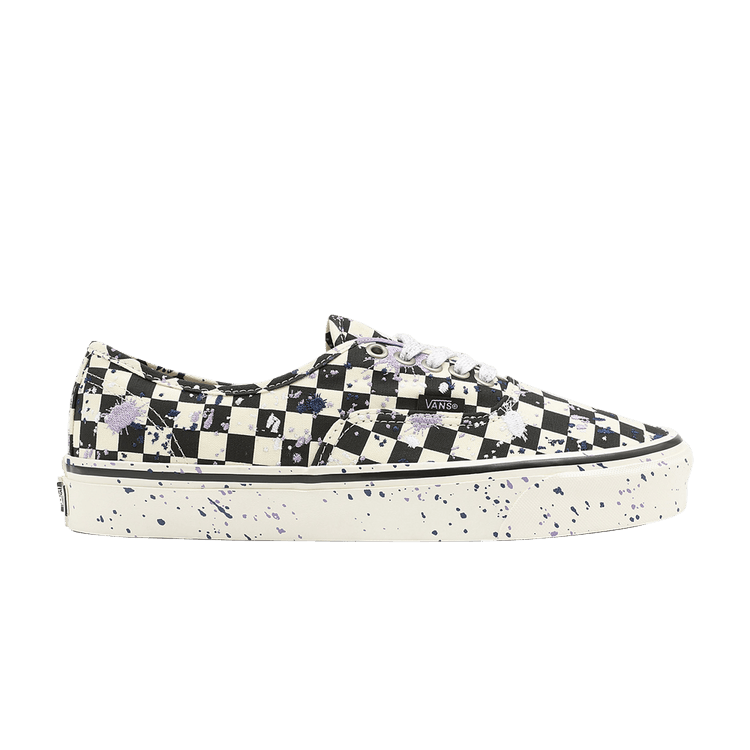 Vans UA Authentic 44 DX Anaheim Factory Splatter Embroidery Checkboard