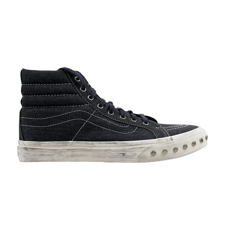 Vans SK8 Hi Slim Overwashed Blue Graphite