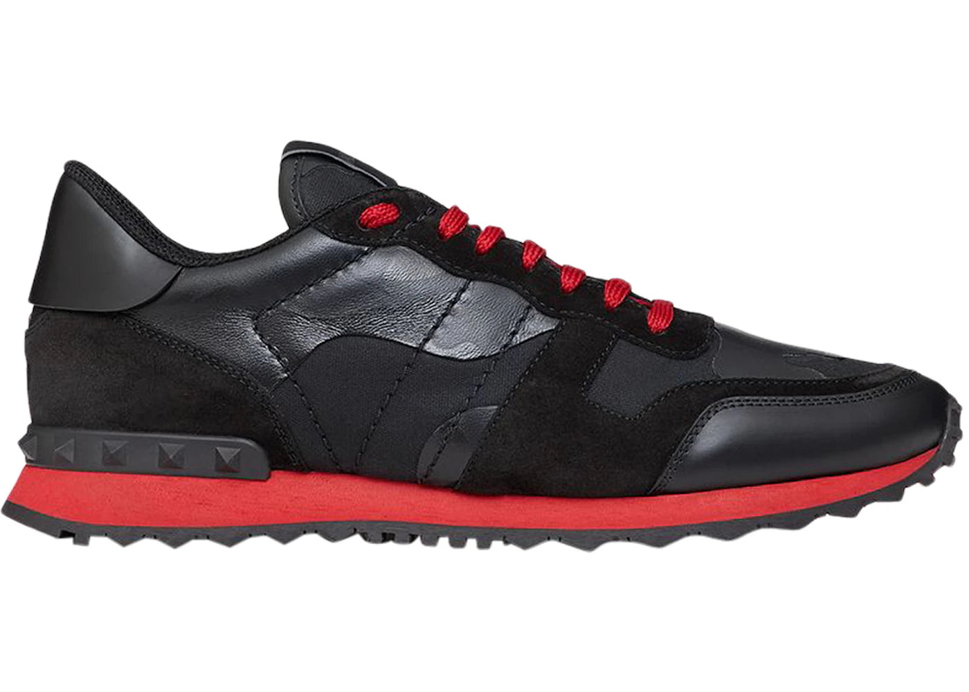 Valentino Garavani Rockrunner Black Valentino Red