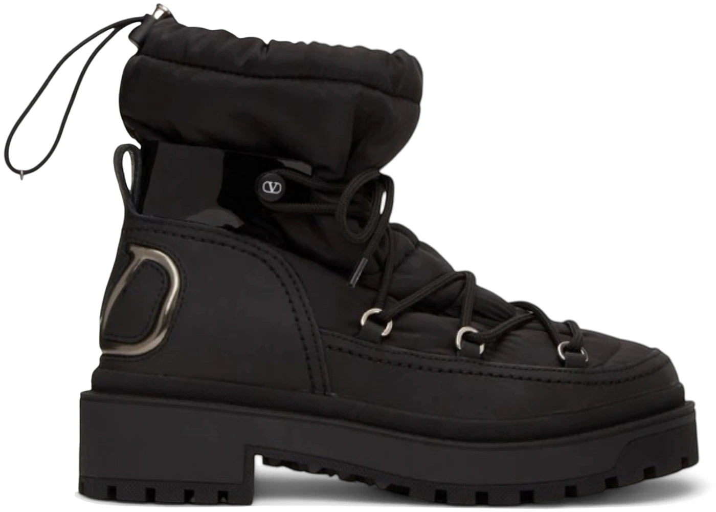 Valentino Garavani V Logo Trekkgirl Ankle Boots Black (Women's)