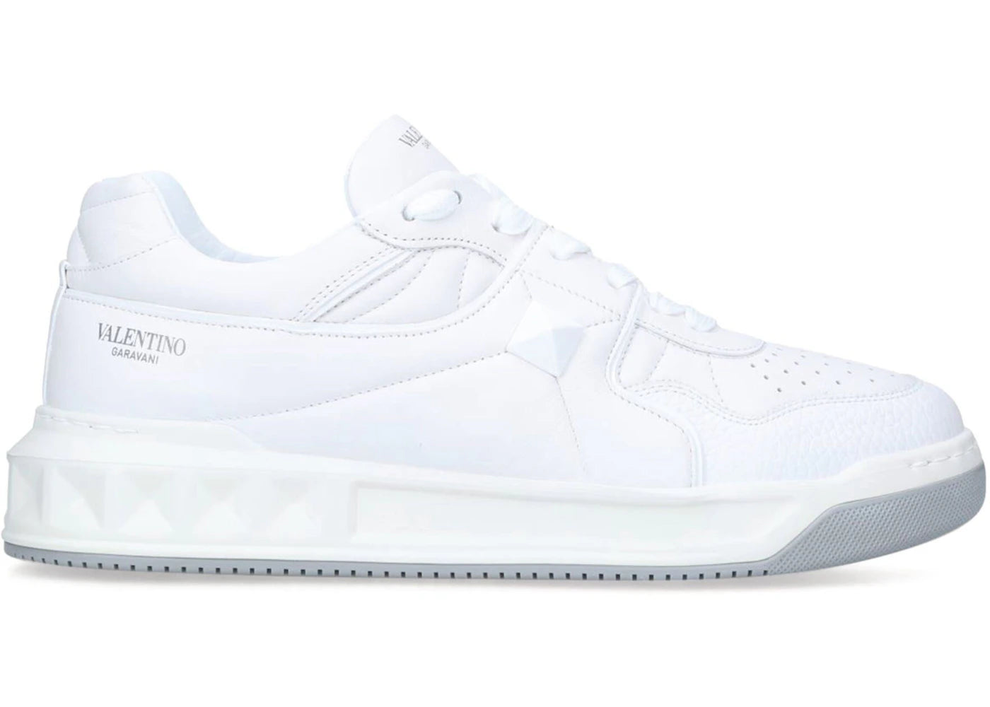 Valentino One Stud XL White Grey