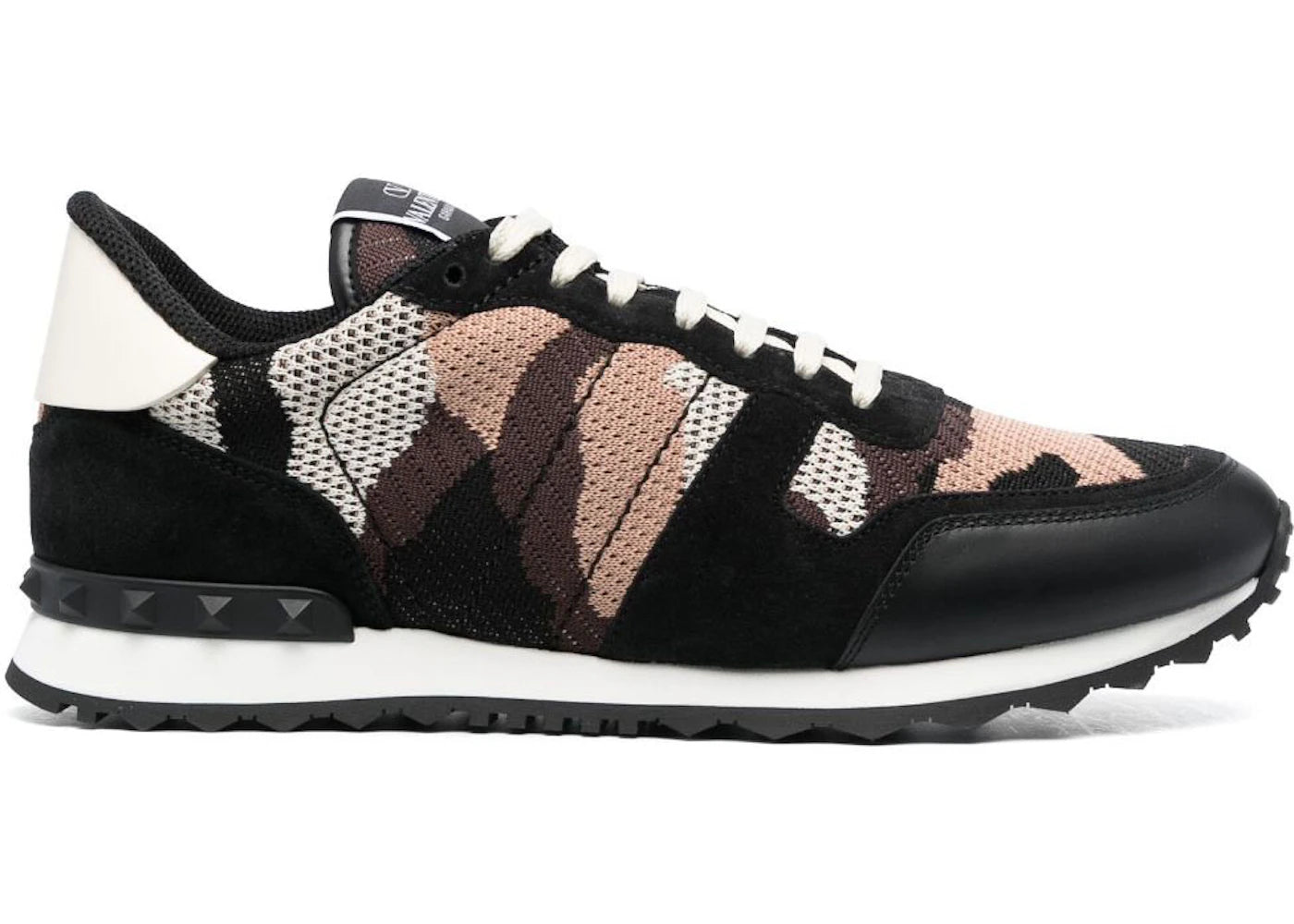 Valentino RockRunner Low Top Camo Black