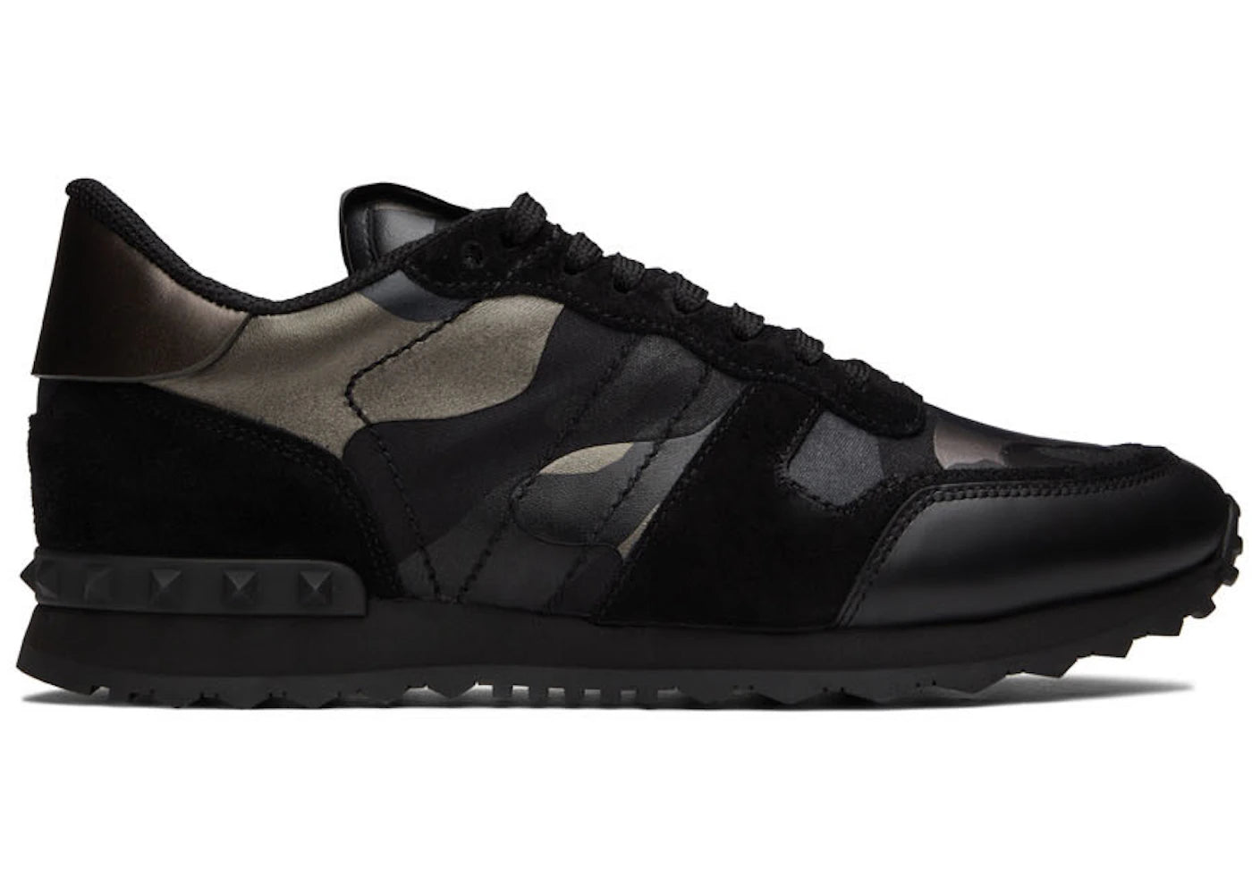 Valentino Rockrunner Black Metalic Camo