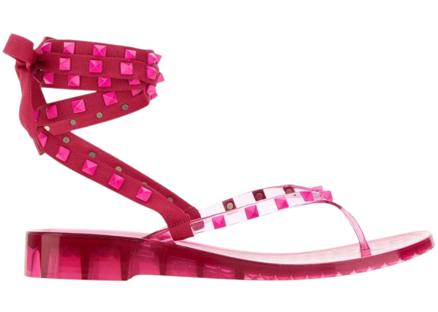 Valentino Rockstud Gladiator Sandals Pink (Women's)