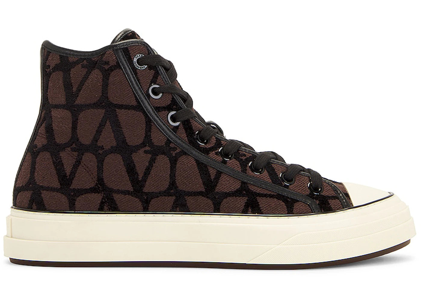 Valentino Toile Iconographe Totaloop High-Top Brown