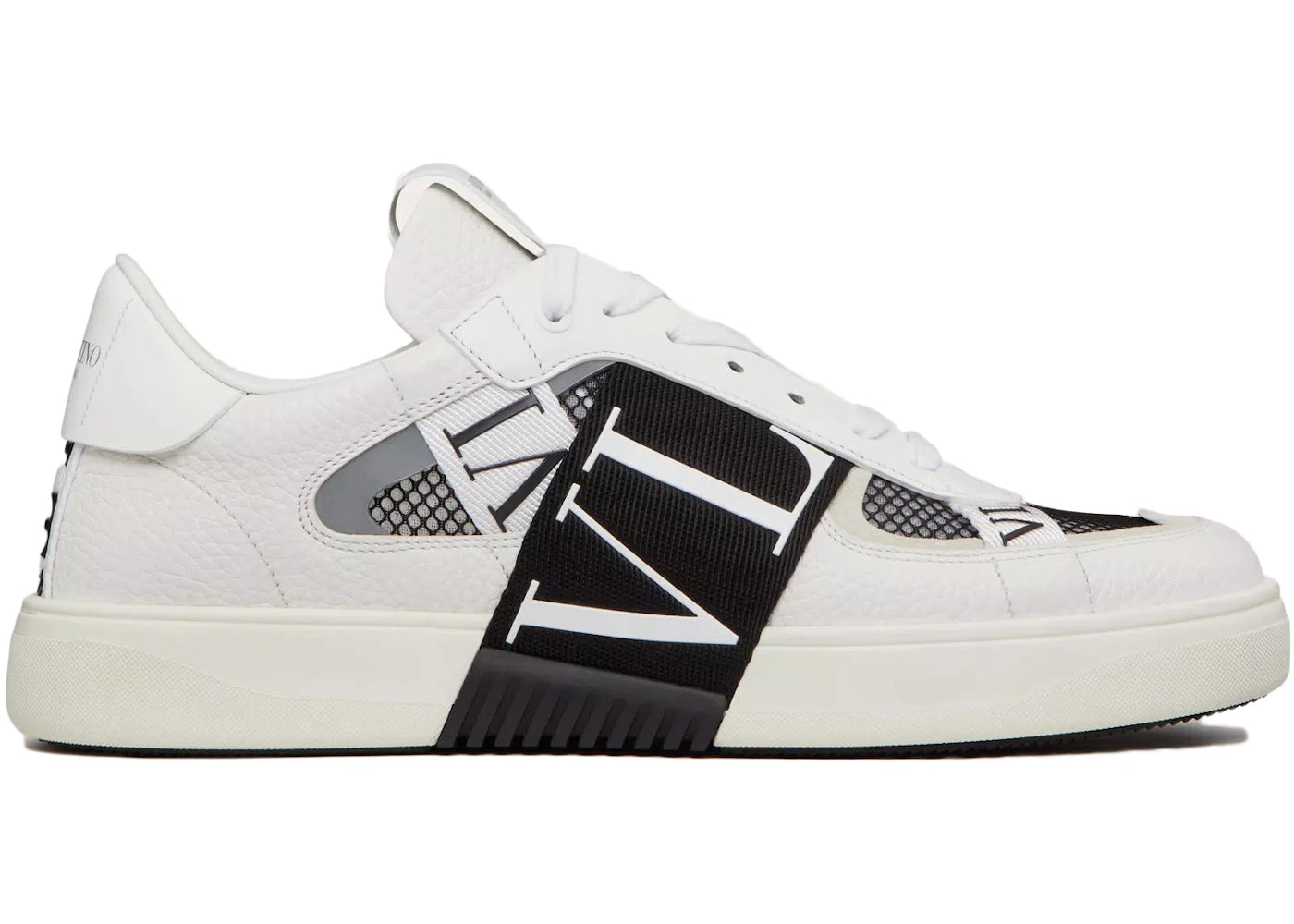 Valentino VL7N Low Top White Black Mesh