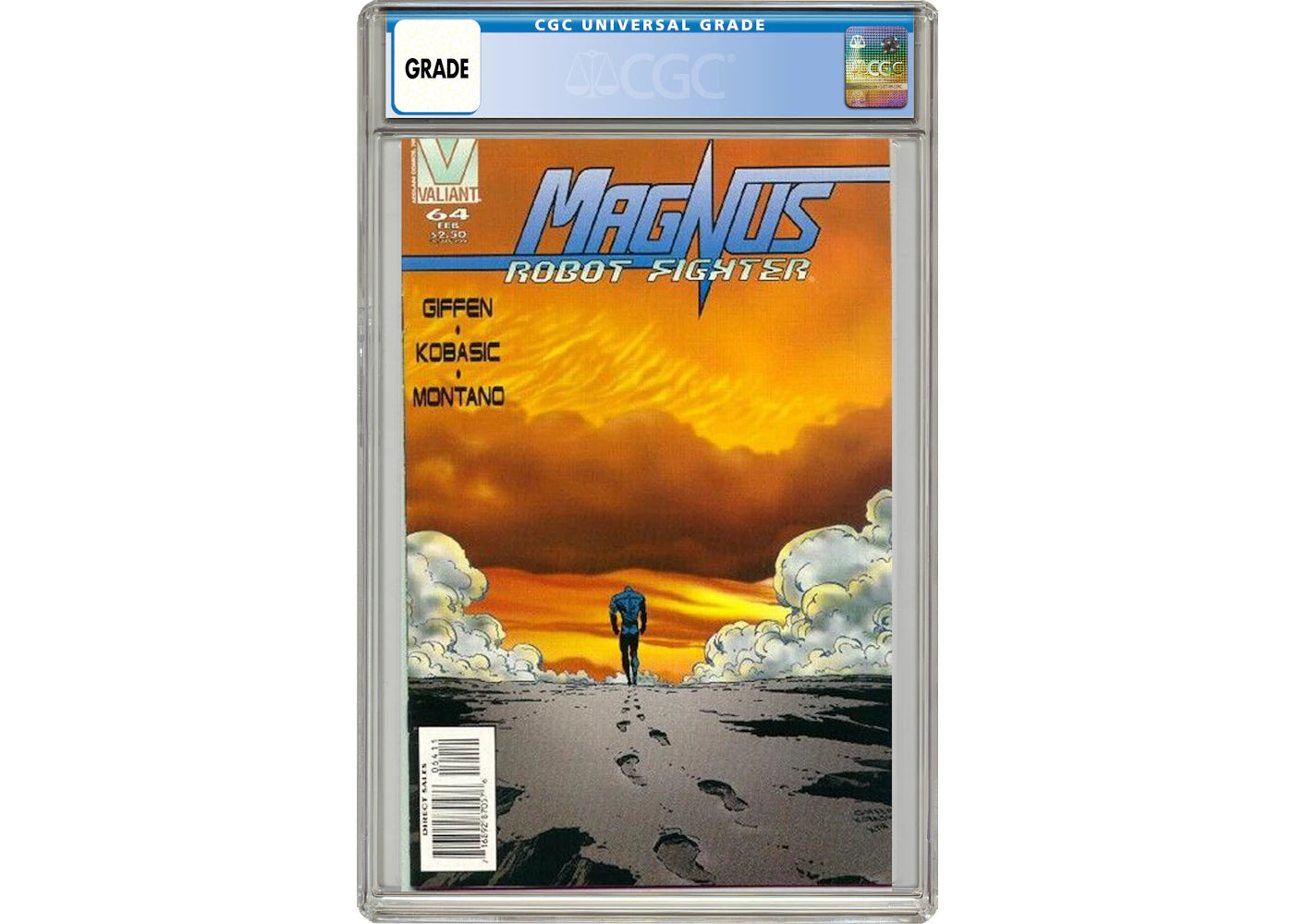 Valiant Magnus Robot Fighter (1991 Valiant) #64 Comic Book CGC Graded