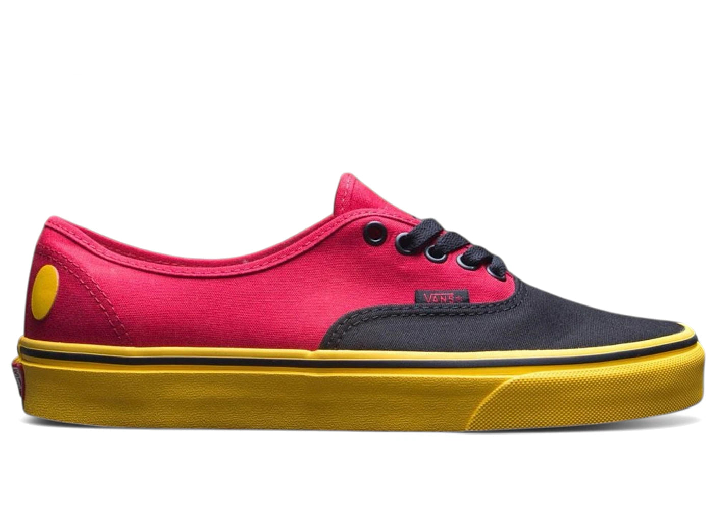 Vans Authentic Disney Mickey Red Yellow
