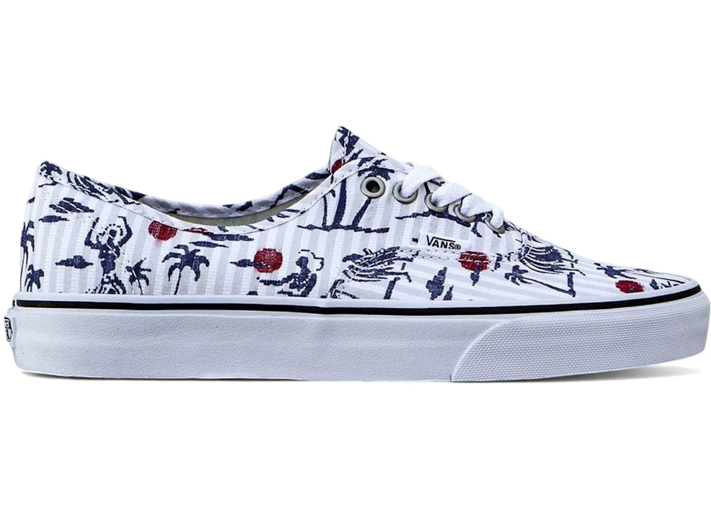Vans Authentic Hula Stripes White