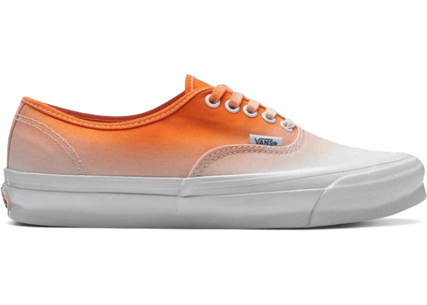 Vans Authentic LX Dip Dye Orange White