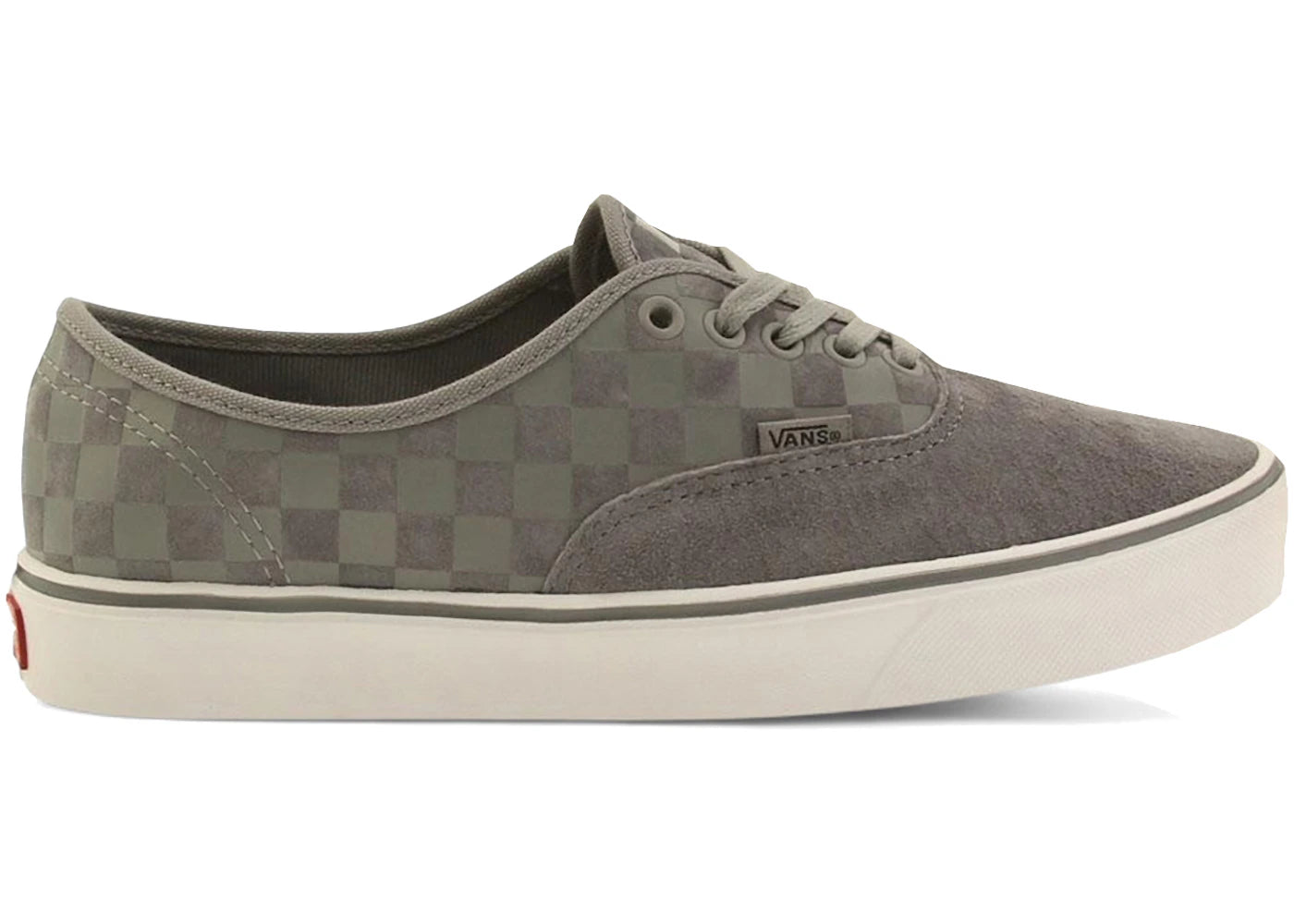 Vans Authentic Lite Grey Wild Dove Checkerboard