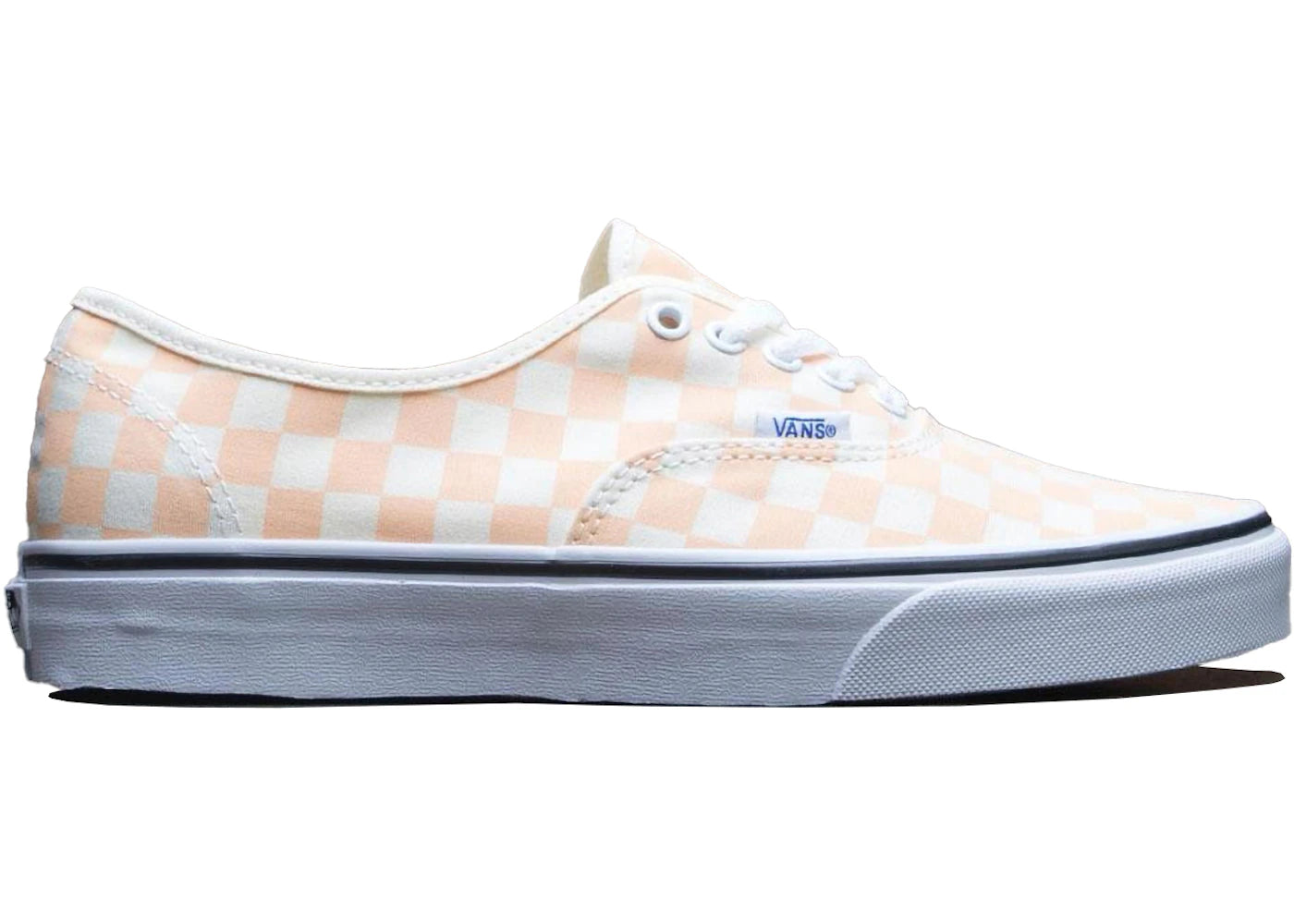 Vans Authentic Pink Peach Apricot Checkerboard