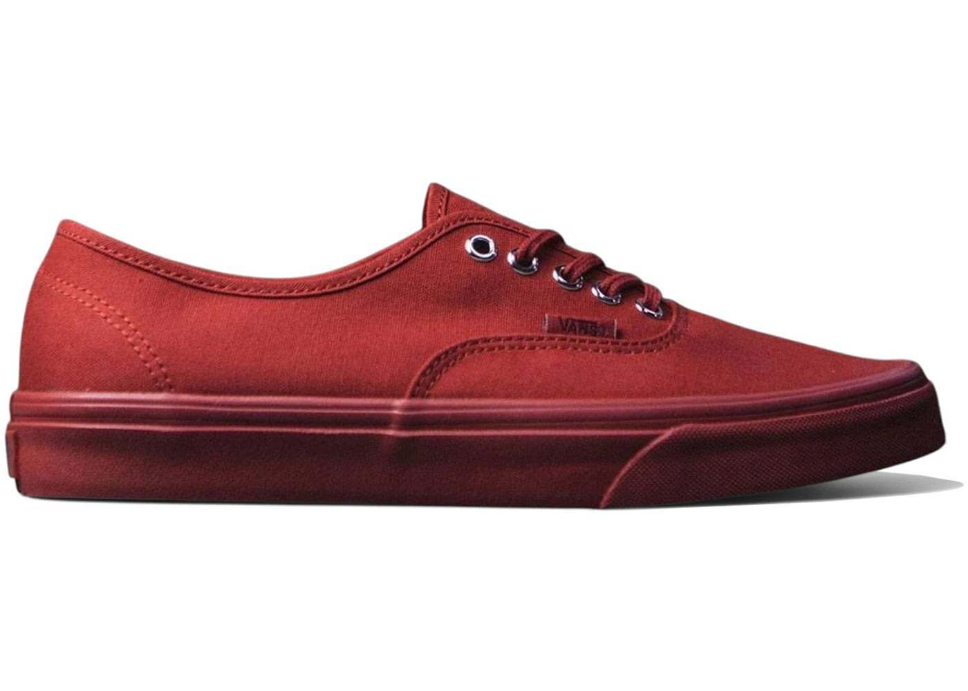 Vans Authentic Primary Mono Red Silver