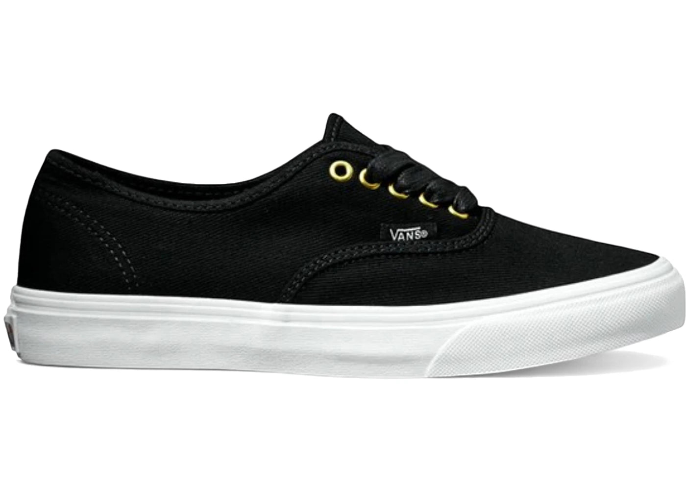 Vans Authentic Slim Twill Gold Pop Black