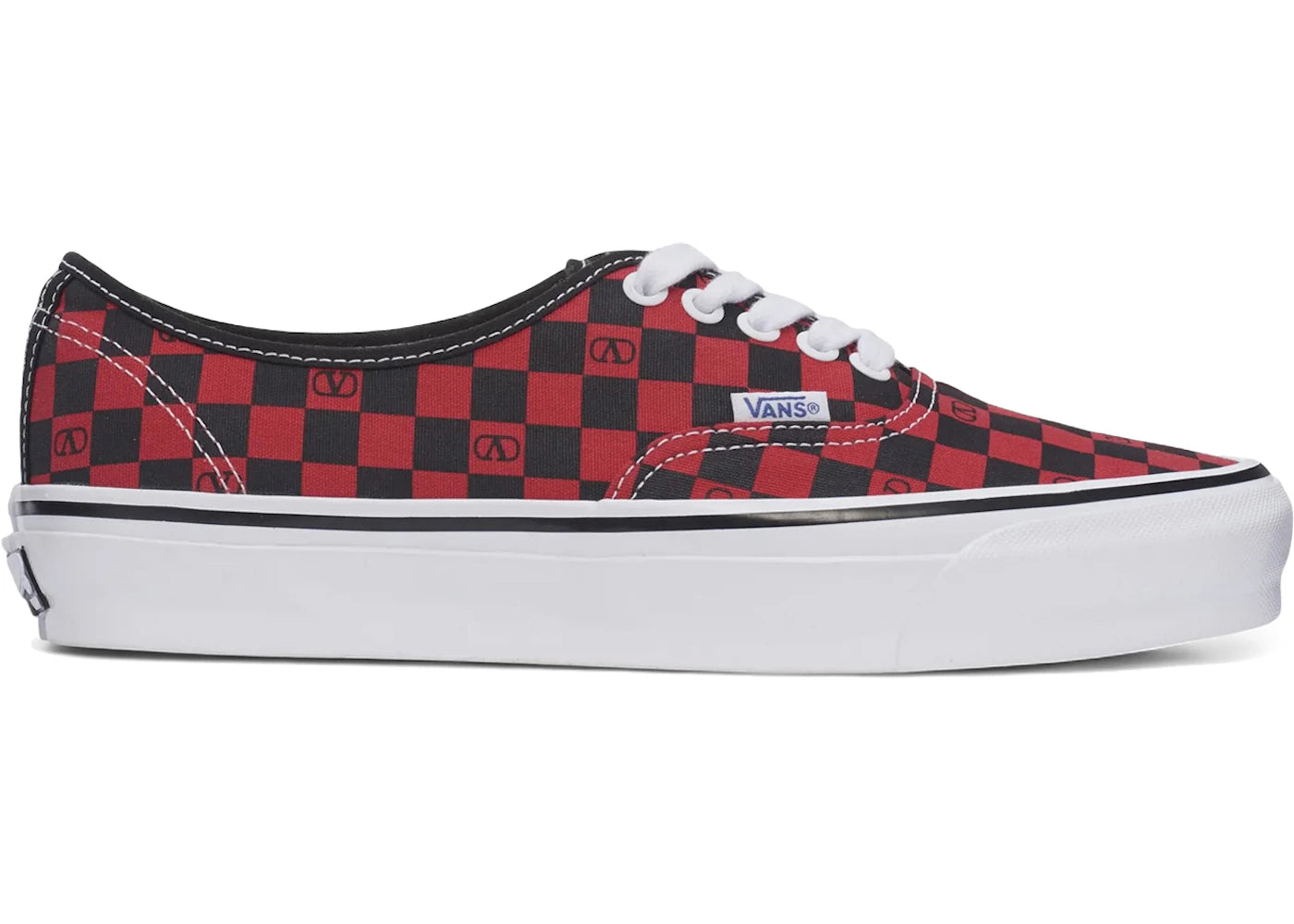 Vans Authentic Valentino Garavani Checkerboard Red